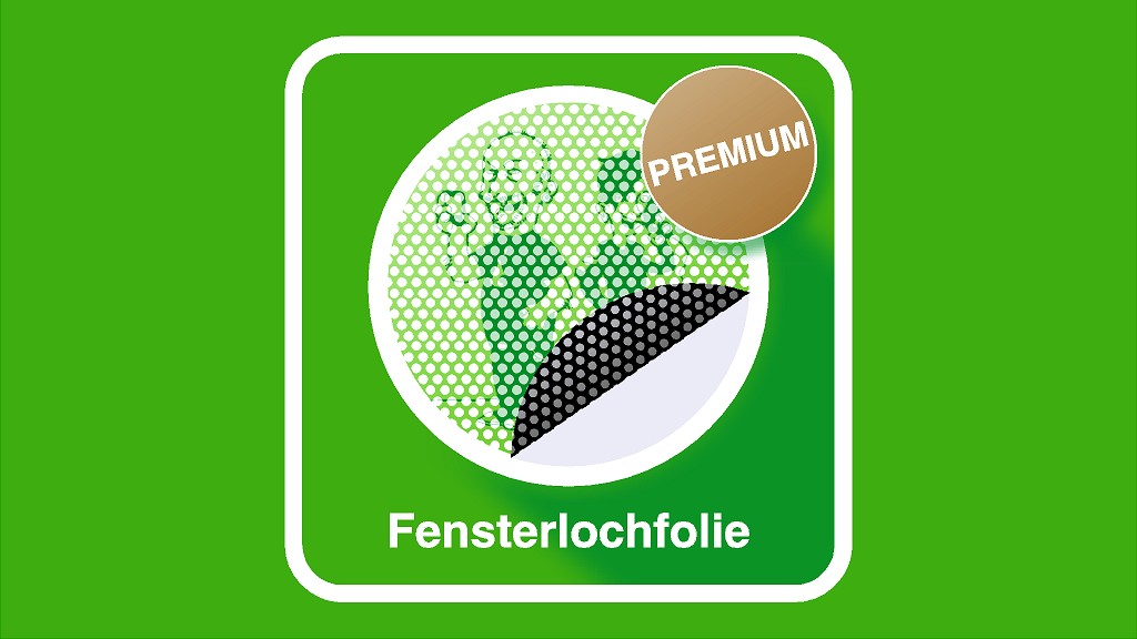 Fensterlochfolie "PREMIUM"