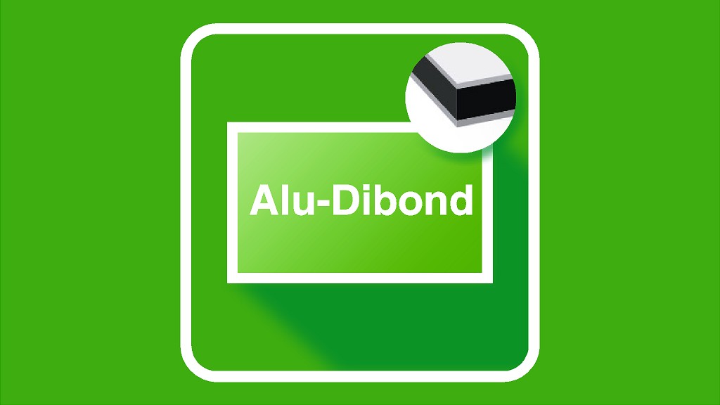 Alu-Dibond Schild
