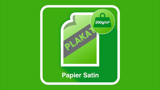 Plakatpapier "Satin 200g"