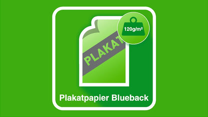 Plakatpapier "Blueback 120g"