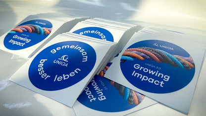 PVC-Aufkleber - kurzfristig - 3 Jahre